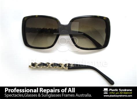 brilpoot reparatie chanel|How To Repair Chanel Sunglasses .